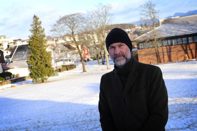 Fungerende leder av Hillevåg kommunedelsutvalg og Ap-politiker Bjarte Bøe synes det er kjekt at det skal lages en ny lekeplass i Hillevåg.