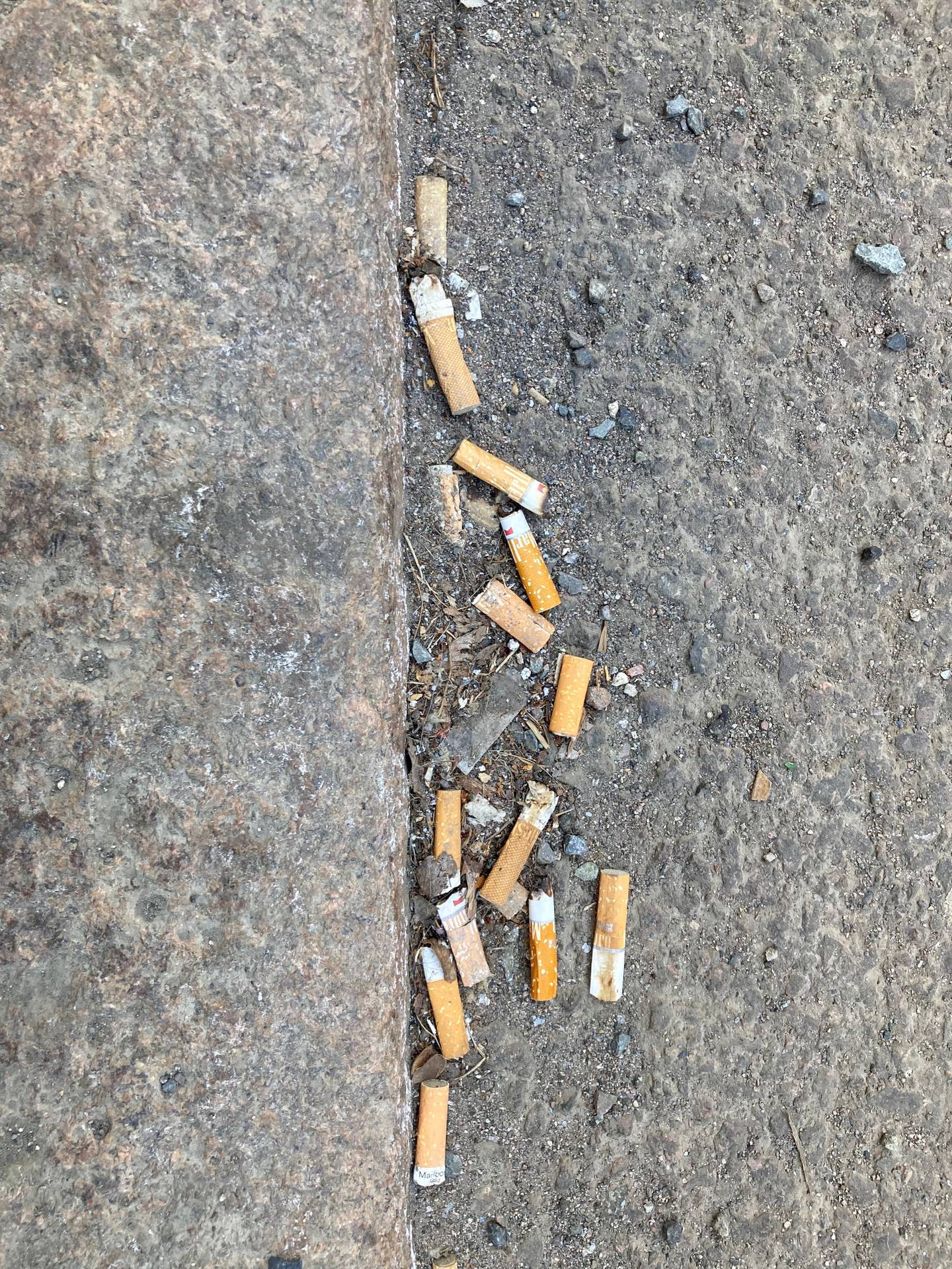Også sigarettsneiper er det forbudt å kaste fra seg, men det forbudet er det mange som blåser i.