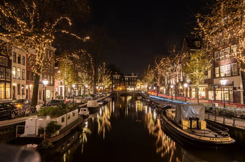 Amsterdam er den mest populære julebyen hos reisebyråkjeden Ticket. FOTO: ISTOCK